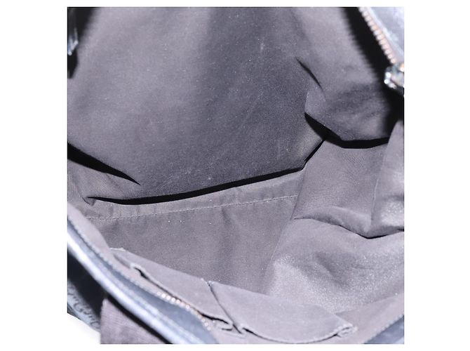Borsa a mano GUCCI GG Canvas 2way Nero Argento 256099 Auth BA15407 - vista 11