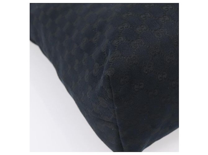 Borsa a mano GUCCI GG Canvas 2way Nero Argento 256099 Auth BA15407 - vista 9