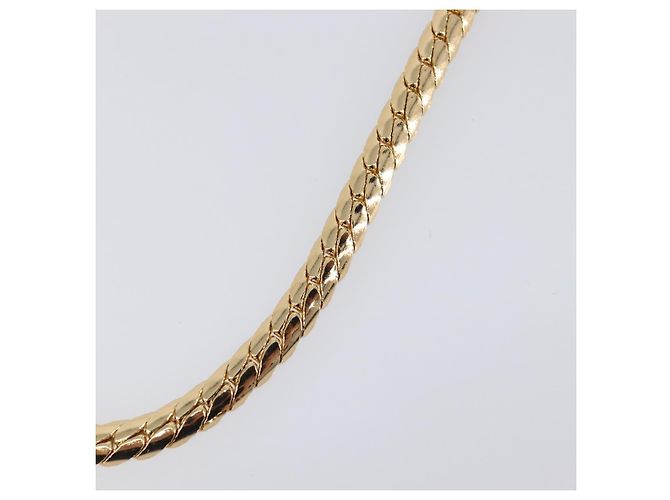 Collana Christian Dior Metallo Tono Oro Auth BA15466V - vista 10