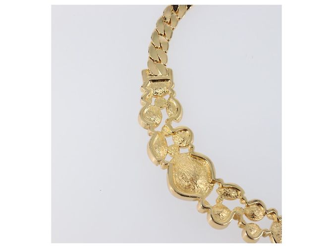 Collana Christian Dior Metallo Tono Oro Auth BA15466V - vista 14
