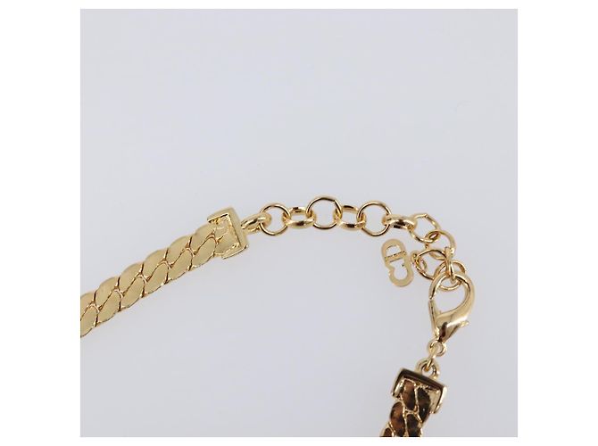 Collana Christian Dior Metallo Tono Oro Auth BA15466V - vista 17