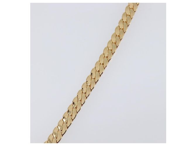 Collana Christian Dior Metallo Tono Oro Auth BA15466V - vista 20