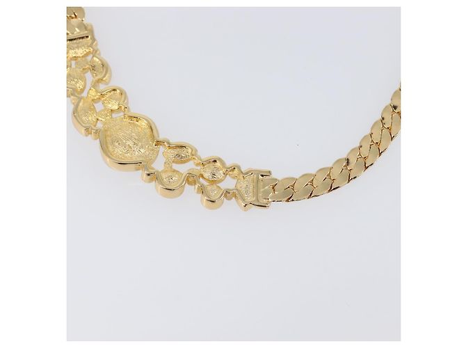Collana Christian Dior Metallo Tono Oro Auth BA15466V - vista 22