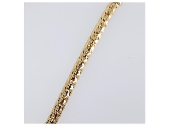 Collana Christian Dior Metallo Tono Oro Auth BA15466V - vista 9