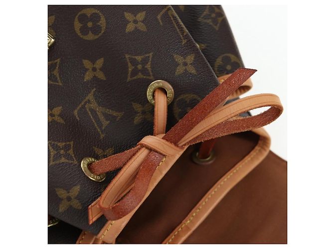 Zaino LOUIS VUITTON Monogram Montsouris GM M51135 LV Auth ki6770SAM Monogramma - vista 10