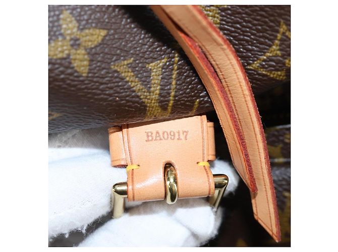 Zaino LOUIS VUITTON Monogram Montsouris GM M51135 LV Auth ki6770SAM Monogramma - vista 12