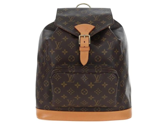 Zaino LOUIS VUITTON Monogram Montsouris GM M51135 LV Auth ki6770SAM Monogramma - vista 13