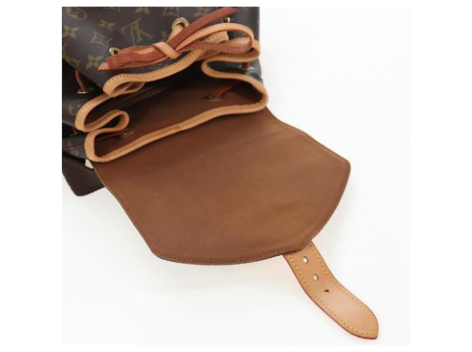 Zaino LOUIS VUITTON Monogram Montsouris GM M51135 LV Auth ki6770SAM Monogramma - vista 27