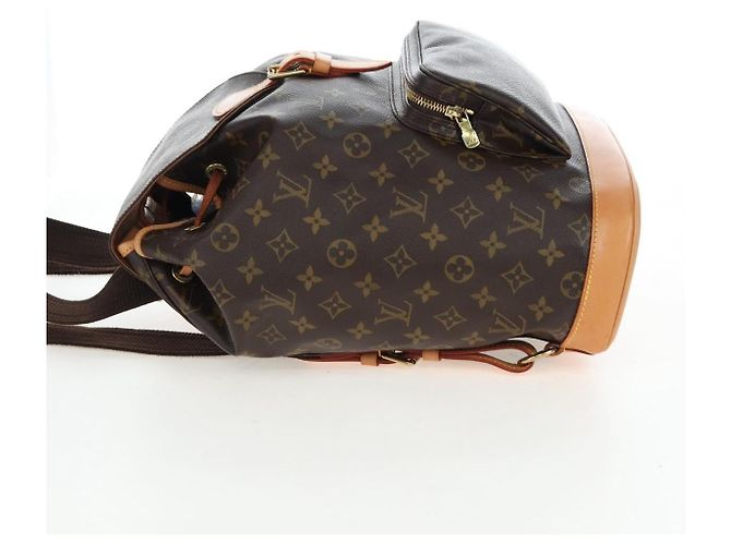 Zaino LOUIS VUITTON Monogram Montsouris GM M51135 LV Auth ki6770SAM Monogramma - vista 3