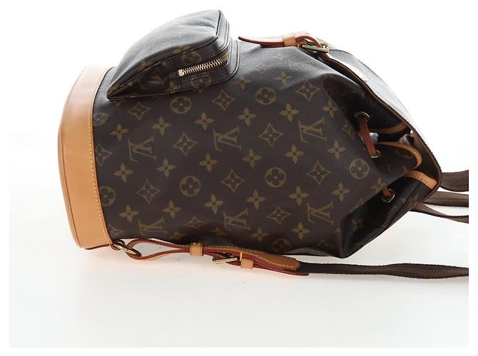 Zaino LOUIS VUITTON Monogram Montsouris GM M51135 LV Auth ki6770SAM Monogramma - vista 4