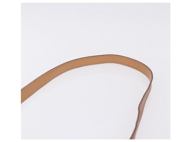 Céline Borsa a mano CELINE Macadam Canvas PVC Leather 2way Brown Gold Auth 196958 Marrone D'oro - vista 14