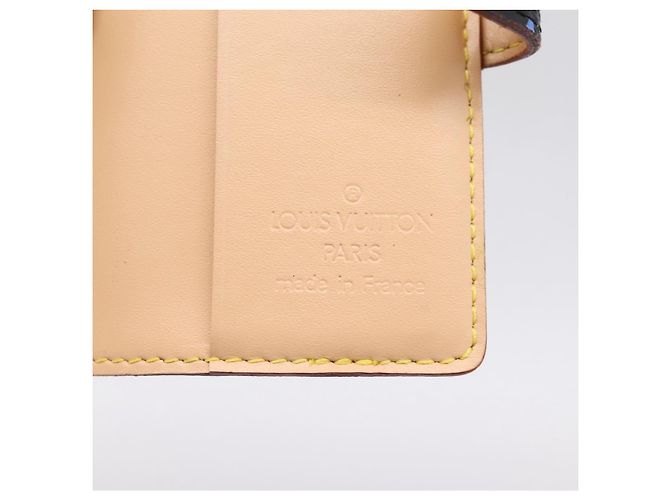LOUIS VUITTON Multicolor Agenda mini Day Planner Cover Black M95652 Auth bs37004M Nero - vista 17