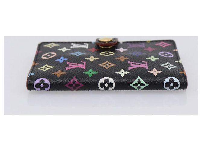 LOUIS VUITTON Multicolor Agenda mini Day Planner Cover Black M95652 Auth bs37004M Nero - vista 3