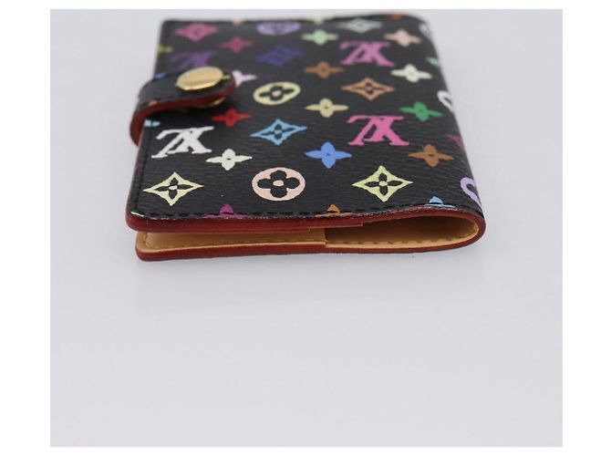 LOUIS VUITTON Multicolor Agenda mini Day Planner Cover Black M95652 Auth bs37004M Nero - vista 5