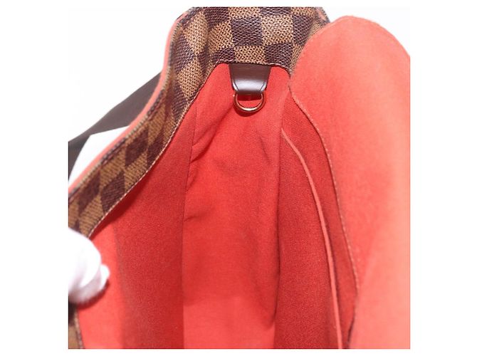 LOUIS VUITTON Damier Ebene Bastille Shoulder Bag N45258 LV Auth BA15323 - vista 22