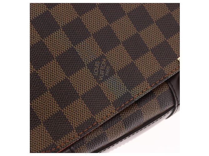 LOUIS VUITTON Damier Ebene Bastille Shoulder Bag N45258 LV Auth BA15323 - vista 9