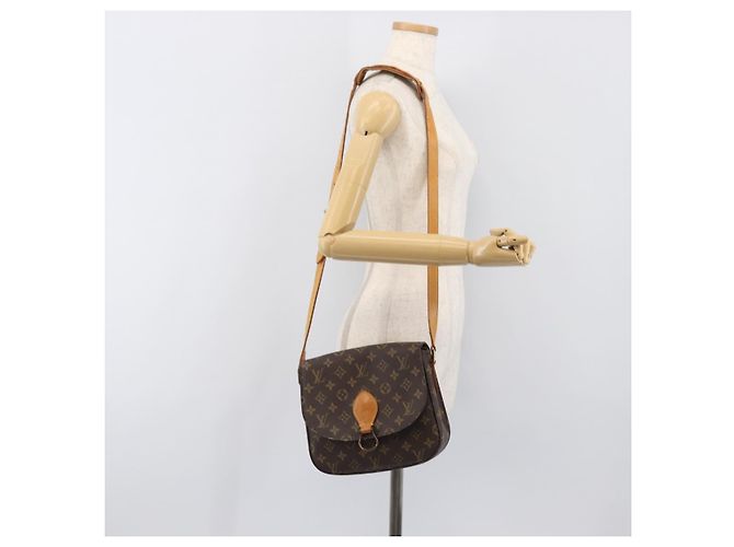 LOUIS VUITTON Monogram Saint Cloud GM Shoulder Bag M51242 LV Auth ki6795 Monogramma - vista 26