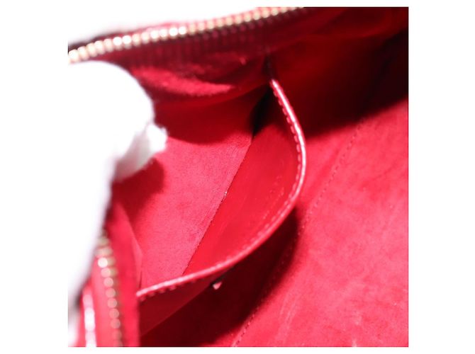 Borsa a mano SAINT LAURENT Baby Duffel in pelle 2way rossa oro Auth 199452V Rosso D'oro - vista 23
