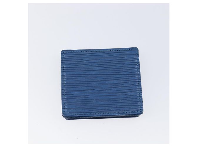 LOUIS VUITTON Epi For iPhone Xs Max Cell Phone Case 4 Set Blue Black Auth 198576 Nero Monogramma - vista 20