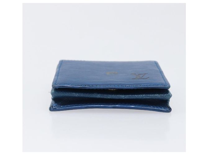 LOUIS VUITTON Epi For iPhone Xs Max Cell Phone Case 4 Set Blue Black Auth 198576 Nero Monogramma - vista 23