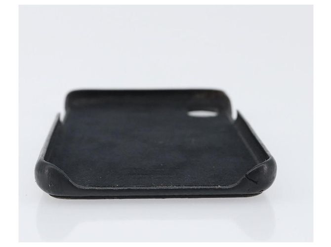 LOUIS VUITTON Epi For iPhone Xs Max Cell Phone Case 4 Set Blue Black Auth 198576 Nero Monogramma - vista 6