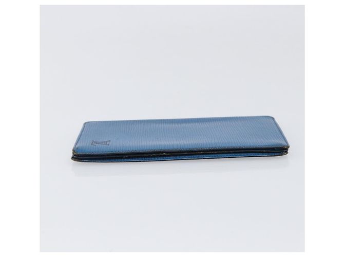 LOUIS VUITTON Epi For iPhone Xs Max Cell Phone Case 4 Set Blue Black Auth 198576 Nero Monogramma - vista 9