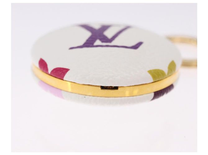 LOUIS VUITTON Monogram Multicolor Astropill Charm White M51911 LV Auth 202032V Bianco - vista 10