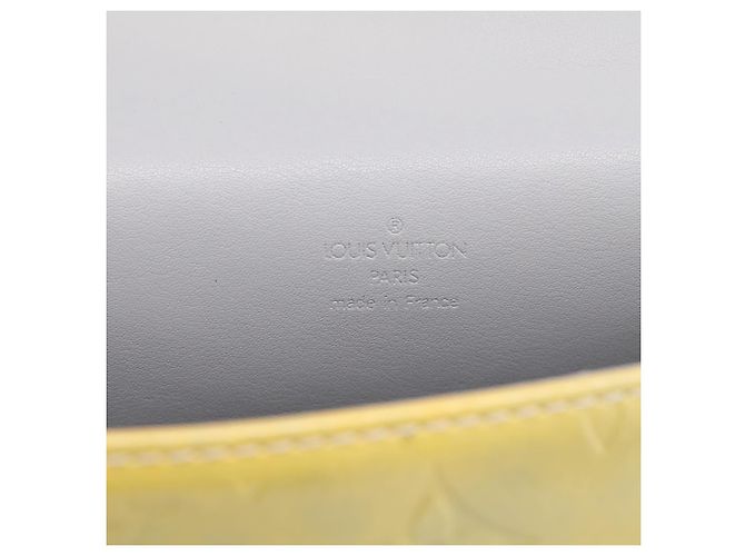 LOUIS VUITTON Monogram Vernis Spring Street Hand Bag Gris M91029 LV Auth 200816 Grigio - vista 17