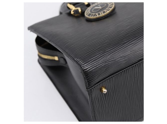 Borsa VALENTINO in pelle nera e oro autentica bs36997 Nero D'oro - vista 14