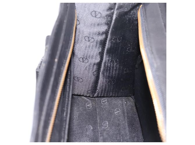Borsa VALENTINO in pelle nera e oro autentica bs36997 Nero D'oro - vista 19