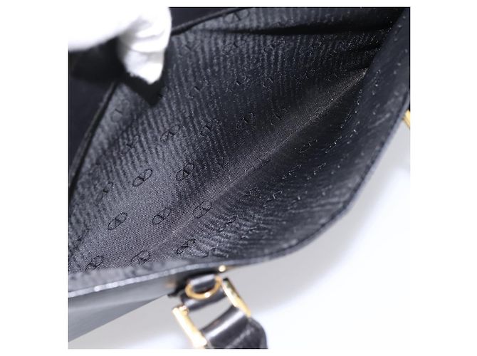 Borsa VALENTINO in pelle nera e oro autentica bs36997 Nero D'oro - vista 22