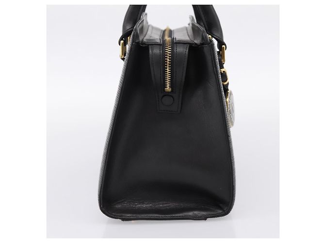 Borsa VALENTINO in pelle nera e oro autentica bs36997 Nero D'oro - vista 3