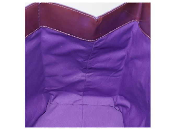 Saco Tote LOUIS VUITTON Monogram Vernis Reade GM Purple M91085 LV Auth BA14860 Roxo - vista 18