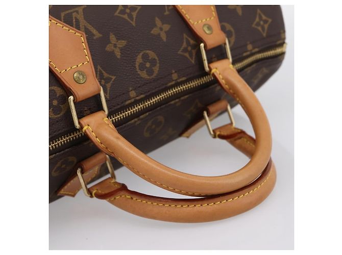 Borsa a mano LOUIS VUITTON Monogram Speedy 30 M41526 LV Auth 197697V Monogramma - vista 7