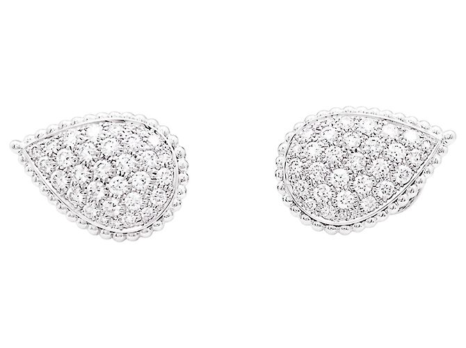 Boucheron "Serpent Bohème motif L" Ohrringe, Weißgold, Diamanten. - Ansicht 2