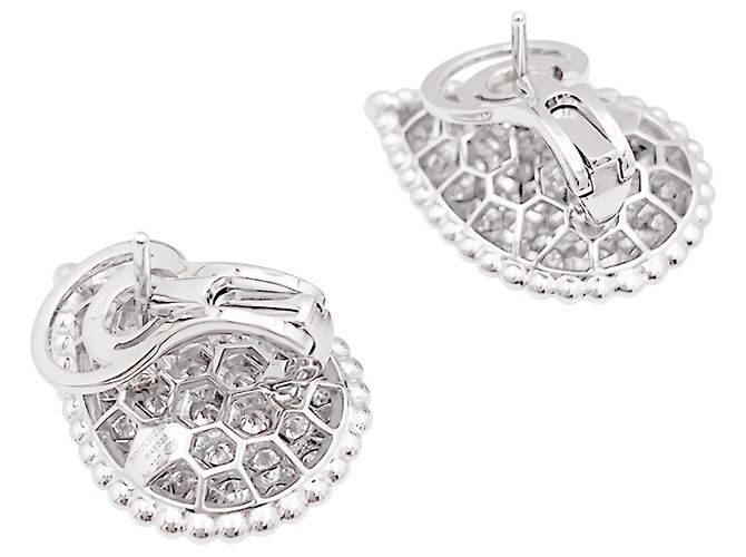 Boucheron "Serpent Bohème motif L" Ohrringe, Weißgold, Diamanten. - Ansicht 3