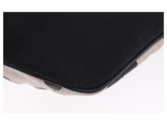 Gürteltasche SAINT LAURENT Beschichtetes Canvas White Black Auth bs36944 Schwarz Weiß - Ansicht 16