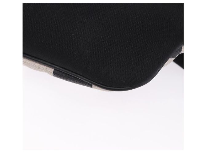Gürteltasche SAINT LAURENT Beschichtetes Canvas White Black Auth bs36944 Schwarz Weiß - Ansicht 17