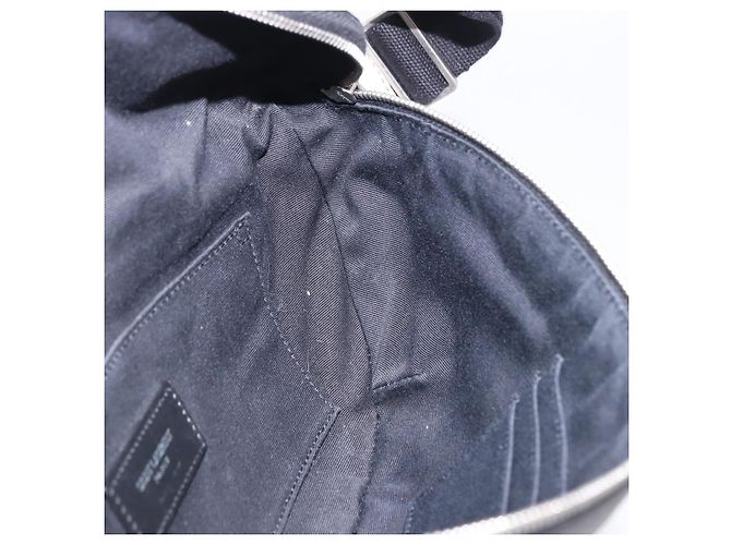 Gürteltasche SAINT LAURENT Beschichtetes Canvas White Black Auth bs36944 Schwarz Weiß - Ansicht 22