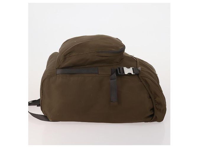 Borsa a tracolla PRADA Nylon 4 Set Brown Black Auth 196164 Marrone Nero - vista 4