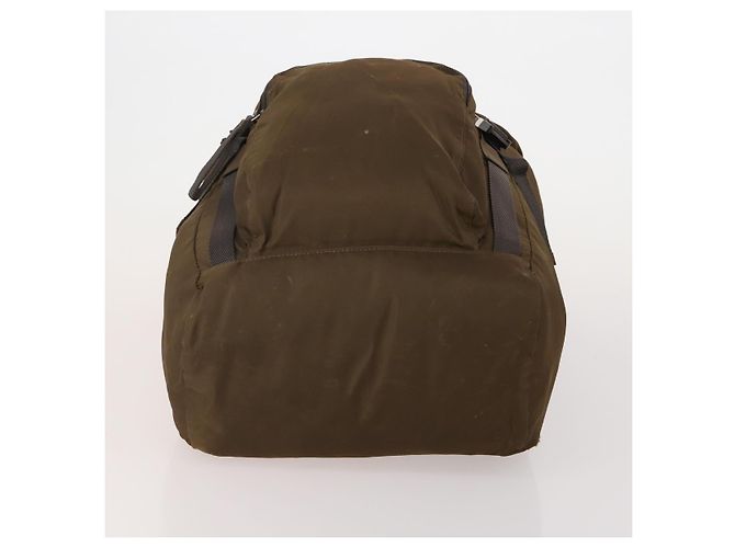 Borsa a tracolla PRADA Nylon 4 Set Brown Black Auth 196164 Marrone Nero - vista 7