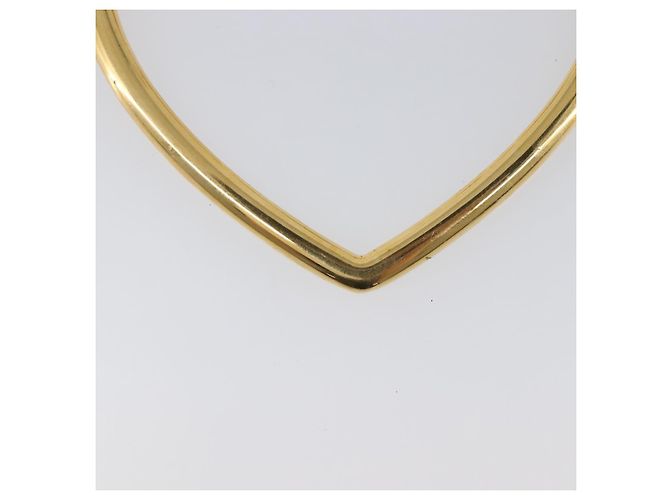BALENCIAGA Orecchini Heart Pierce Metal Gold Tone Auth bs36916 - vista 12
