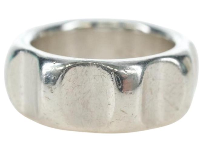 Autre Marque TIFFANY&Co. Coleção Paloma Picasso Anel Grooving Ag925 Silver Auth 200035V Prata - vista 3