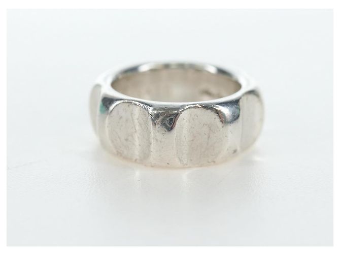 Autre Marque TIFFANY&Co. Coleção Paloma Picasso Anel Grooving Ag925 Silver Auth 200035V Prata - vista 4