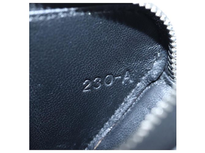 Bolsa de Ombro com Corrente PRADA Couro envernizado Prata Auth 196592M - vista 11