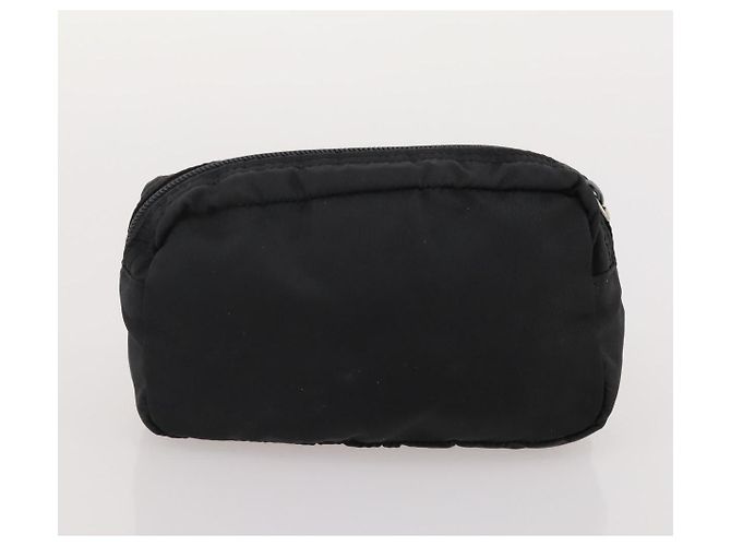 PRADA Set di 2 pochette in nylon Nero Auth 196167 - vista 12