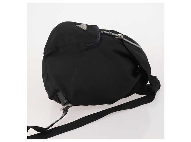 PRADA Set di 2 pochette in nylon Nero Auth 196167 - vista 4
