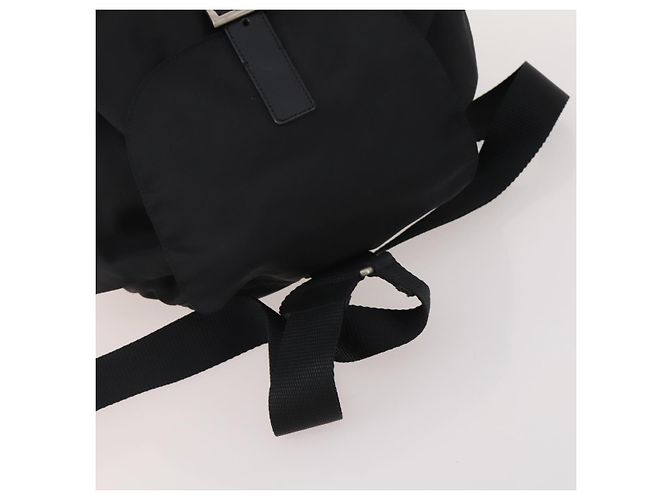 PRADA Set di 2 pochette in nylon Nero Auth 196167 - vista 5