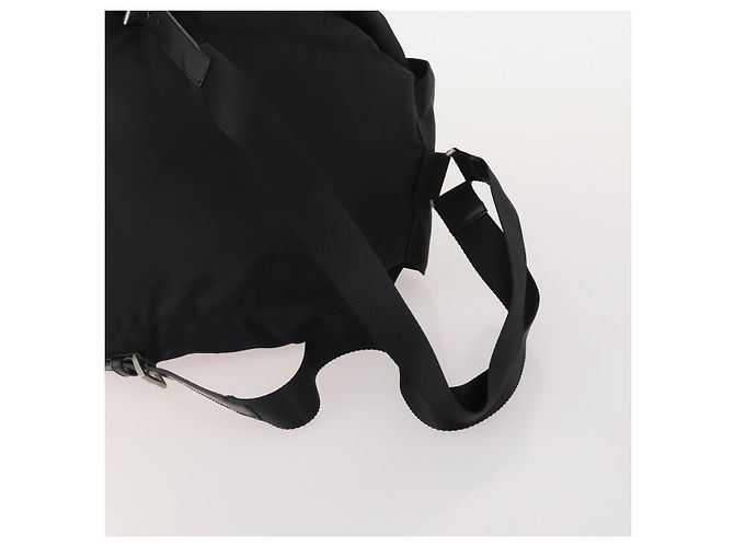 PRADA Set di 2 pochette in nylon Nero Auth 196167 - vista 6