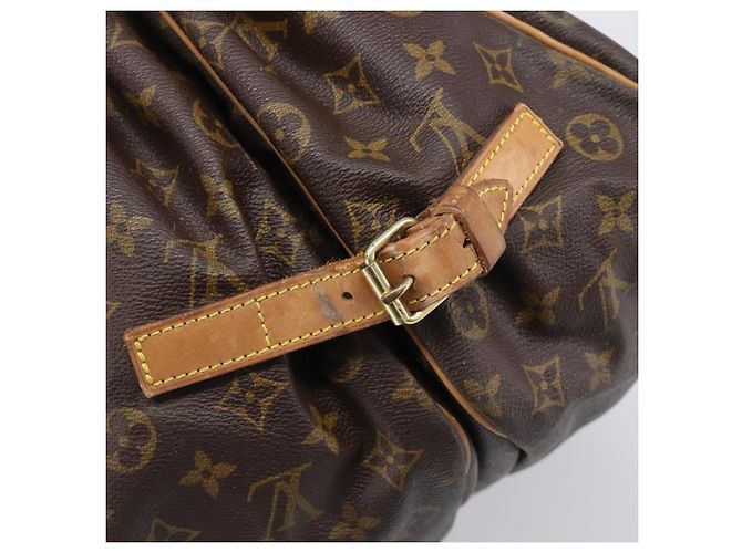 Borsa a tracolla LOUIS VUITTON Monogram Saumur 35 M42254 LV Auth ka6011 Monogramma - vista 18